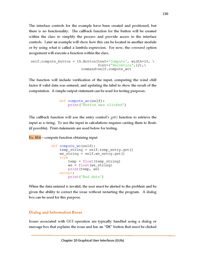 Introduction to Python Programming: Starting Out with IDLE - Graphical User Interfaces (GUIs) 12